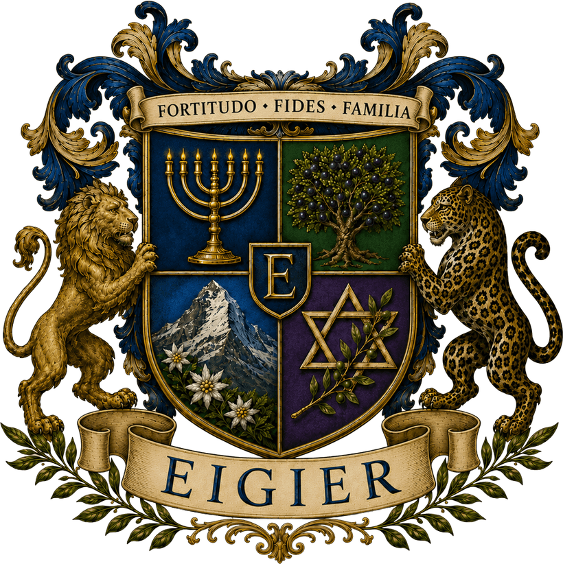 Eigier — Fortitudo · Fides · Familia